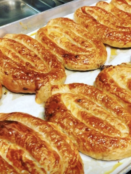 Kol Borek /Puff pastry (Feta&Mozeralla: $8.99)
